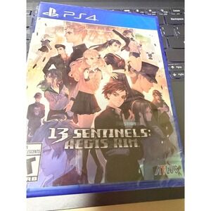 NEW 13 Sentinels Aegis Rim Sony PlayStation 4 PS4 Atlus Sega Sealed video game